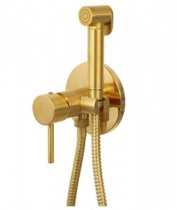 Remer X STYLE X65WBG Гигиенический душ со смесителем (золото шлифованное)