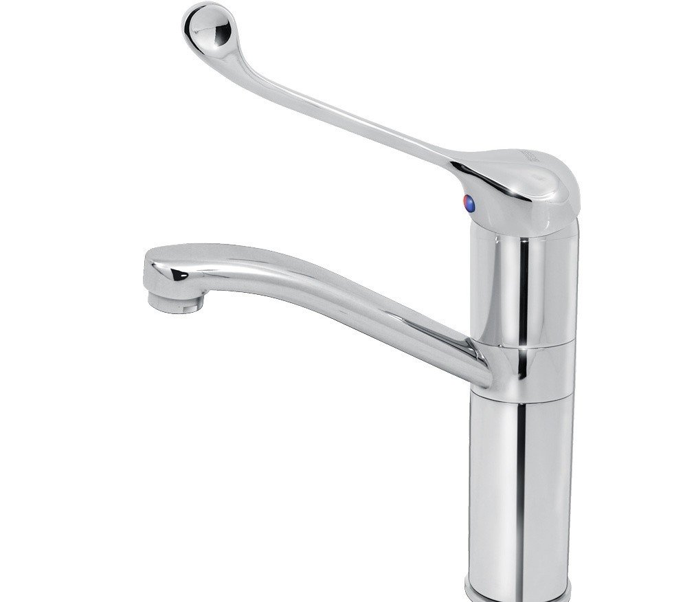 Varion Armaturen 7246713 Смеситель локтевой для кухни высокий (хром ...