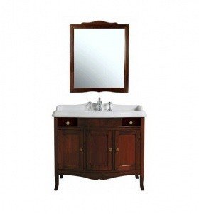 Комплект мебели для ванной на 105 см VER5105-N+AR874bi*1+VER1183-N Veronica Tiffany World