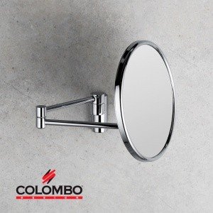 Colombo Design LUNA B0125 Зеркало косметическое Ø 200 мм, с увеличением *3 (хром)