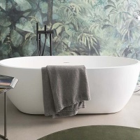 Ceramica CIELO Shui Comfort SHCOBAT Свободностоящая ванна 170*87 см (белый матовый)