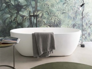 Ceramica CIELO Shui Comfort SHCOBAT Свободностоящая ванна 170*87 см (белый матовый)