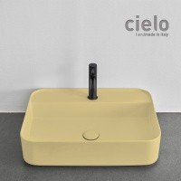Ceramica CIELO Shui Comfort SHCOLARF CN Раковина для ванной комнаты 60*43 см | подвесная - накладная (Canapa)