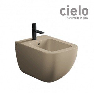 Ceramica CIELO Shui Comfort SHCOBS AV - Биде подвесное 55*37 см | с отверстием для смесителя (Avena)