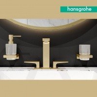 Hansgrohe AddStoris 41756990 - Держатель туалетной бумаги | для запасного рулона (золото полированное)