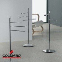 Colombo Design PLANETS B9803 - Стойка с аксессуарами 88 см | держатель для полотенец (хром)