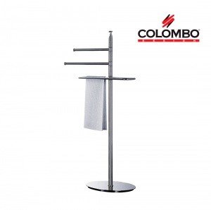 Colombo Design PLANETS B9803 - Стойка с аксессуарами 88 см | держатель для полотенец (хром)