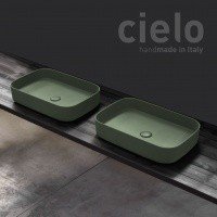 Ceramica CIELO Shui Comfort SHCOLAR60AG - Раковина накладная на столешницу 60*40 см (Agave)