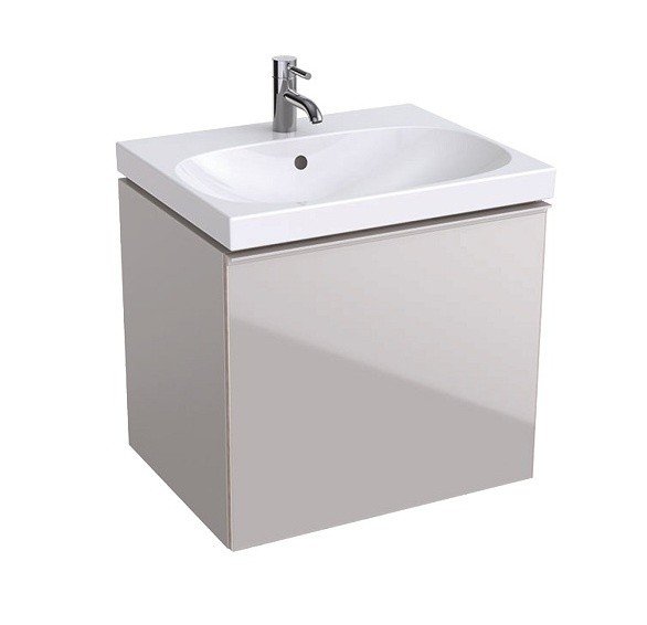 GEBERIT Acanto 500.609.JL.2 Тумба под раковину 600*480 мм, в интернет ...