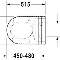 Duravit Starck SensoWash Сиденье для унитаза 6100000021