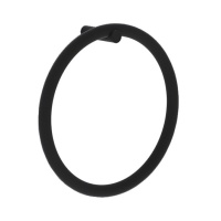 Ceramica Cielo ACCESSORIES ACPA NM Полотенцедержатель - кольцо Ø 320 мм (черный матовый)