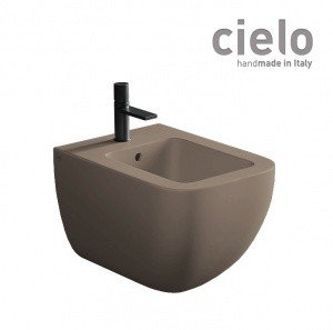 Ceramica CIELO Shui Comfort SHCOBS AN - Биде подвесное 55*37 см | с отверстием для смесителя (Arenaria)