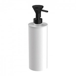 Cisal Vita VI09061040 Дозатор для жидкого мыла настольный (белый матовый | черный матовый)