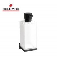 Colombo Design LOOK B9316.GM - Дозатор для жидкого мыла 310 мл | настенный (графит шлифованный)