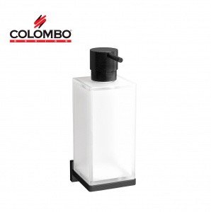 Colombo Design LOOK B9316.GM - Дозатор для жидкого мыла 310 мл | настенный (графит шлифованный)