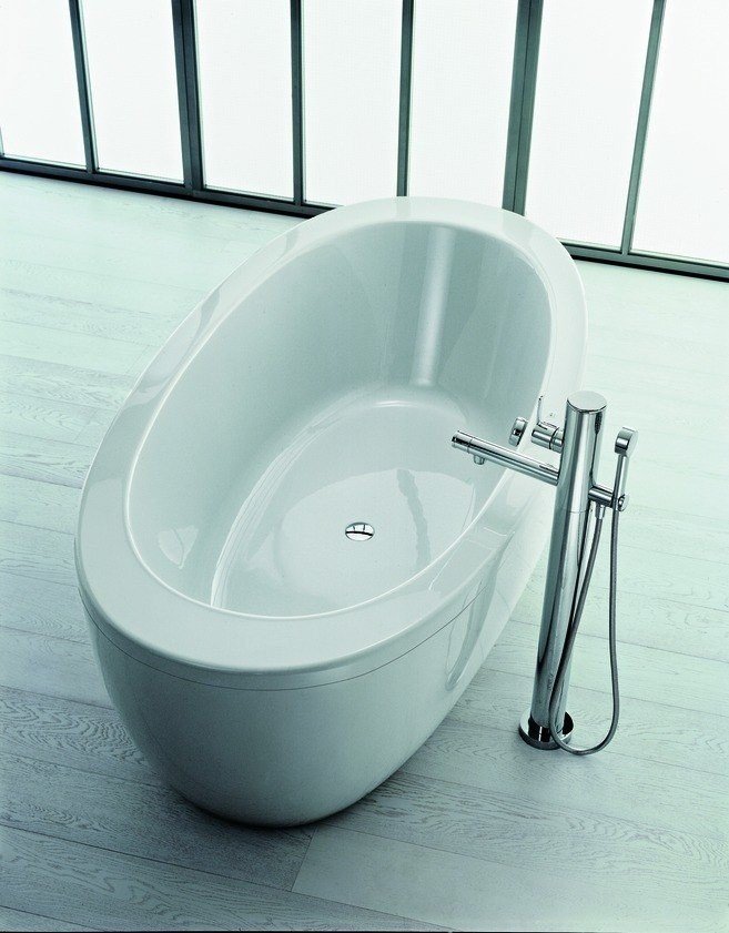 Laufen Alessi One 2.4197.0.000.695.1 Ванна акриловая с гидро ...