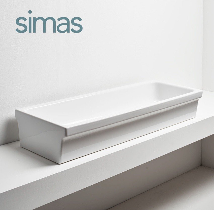 SIMAS Speciali S77 - Раковина для стирки и хозяйственных нужд 120*45 см ...