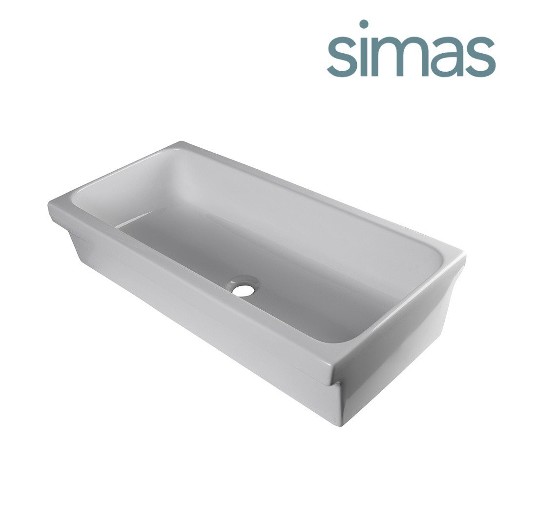 SIMAS Speciali S77 - Раковина для стирки и хозяйственных нужд 120*45 см ...