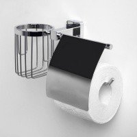 WasserKRAFT Lippe K-6559 Держатель для туалетной бумаги с держателем освежителя воздуха (хром)