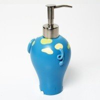 WasserKRAFT Lippe K-8199 Дозатор для жидкого мыла настольный (голубой)