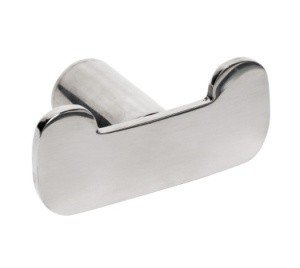 Mediclinics Aura AI2318CS Крючок двойной для ванной комнаты (матовая нержавеющая сталь)