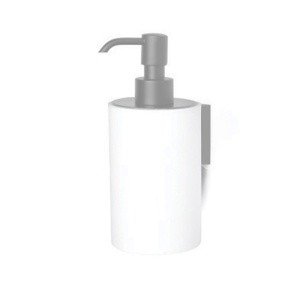 Bertocci Trecento 125 4828 0000 Дозатор для жидкого мыла подвесной (белый матовый | хром)