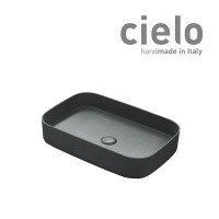 Ceramica CIELO Shui Comfort SHCOLAR60CM - Раковина накладная на столешницу 60*40 см (Cemento)