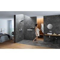 Hansgrohe Rainfinity Shelf 26844000 Полка для ванной комнаты (хром)