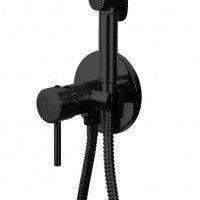 Remer X STYLE X65WNO Гигиенический душ со смесителем (черный матовый)