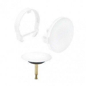 Viega Multiplex Trio Visign MT5 6161.01 арт. 725815 Комплект накладок на слив-перелив с наливом (белый)