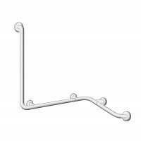 Hatria Autonomy Y0CZ - Опорный поручень для ванной комнаты и душевой зоны | угловой (белый)