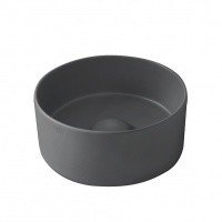 Ceramica CIELO Shui Comfort MILAT CM - Раковина накладная Ø 25 см Cemento (Серый)