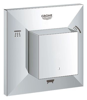 GROHE Allure Brilliant 19798 000 Переключатель на 5 положений (хром ...