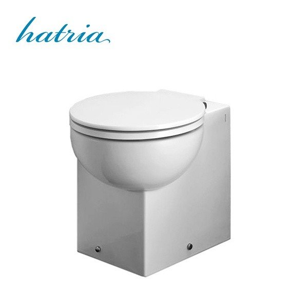 Hatria YOU&ME YXZ601 - Унитаз напольный | угловой (белый глянцевый), в ...