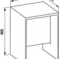 Laufen Kartell by 3.8933.0.092.000.1 Табурет
