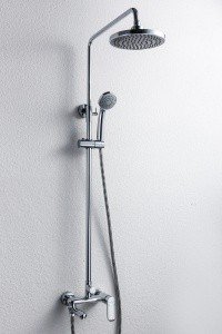 Bravat Opal R F6125183CP-A2-RUS Душевая колонна со смесителем для ванны (Хром)