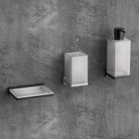 Colombo Design LOOK B1601.BM Мыльница - настенная (белый матовый - стекло)