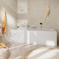 Hansgrohe Tecturis S 73422700 Смеситель для ванны (белый матовый)