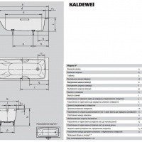 KALDEWEI CAYONO 756 Ванна стальная 170х75 см (easy-clean)