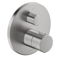 Duravit Thermostatic TH4200014070 Термостатический смеситель для ванны - внешняя часть (сталь матовая)