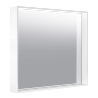 Keuco Plan 33097302500 Зеркало с подсветкой 80*70 см (лакированный алюминий белый)