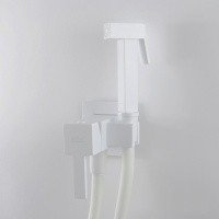 Webert Pegaso PE870303740 Гигиенический душ - комплект со смесителем (белый матовый)
