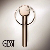 GESSI Anello 63301 735 - Смеситель для раковины | Warm Bronze PVD (бронза полированная)