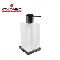 Colombo Design LOOK B9317.GL - Дозатор для жидкого мыла 310 мл | настольный Graphite (Графит полированный)