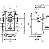 FIMA | Carlo Frattini F3000 - Внутренний механизм смесителя для ванны и душа