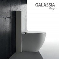 Galassia Dream 7316 + 7113 Унитаз напольный 69*38 см | с керамическим бачком (белый глянцевый)