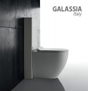 Galassia Dream 7316 + 7113 Унитаз напольный 69*38 см |  с керамическим бачком (белый глянцевый)
