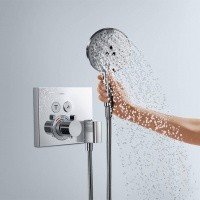 Hansgrohe ShowerSelect 15765000 - Термостатический смеситель для душа | ванны (хром)