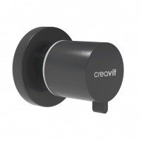 Creavit AC50L.ANM Проходной запорный вентиль ½ * ½ (антрацит матовый)