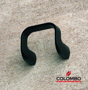Colombo Design TRENTA PT27.NM - Крючок для халатов и полотенец (черный матовый)